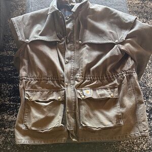 Carhartt Rancher Style Duster Field Jacket - Brown